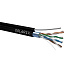 Instalační kabel Solarix CAT5E FTP PE F<sub>ca</sub> samonosný 305m/cívka SXKD-5E-FTP-PE-SAM