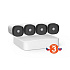 Tenda K4P-4TR Video Security PoE Kit 4MPx NVR CCTV 4CH + 4x kamera