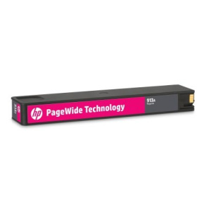 HP 913A, atramentová náplň pre HP PageWide 352, HP PageWide Pro 452, 3000 strán, Magenta