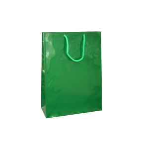 Taška 240x90x320 lamino zelená 200ks/krt