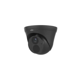 UNIVIEW IP kamera 3840x2160 (8 Mpix), až 30 sn/s, H.265, obj. 2,8 mm (98,7°), PoE, Mic, IR 30m, WDR 120dB, - čierna