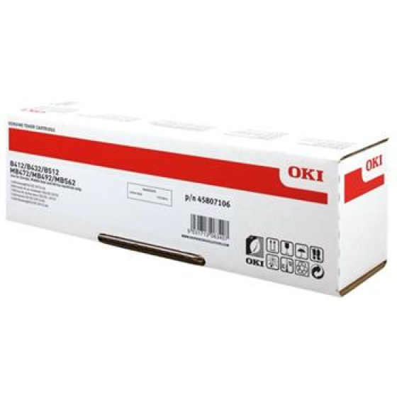 toner OKI B412/B432/B512/MB472/MB492/MB562 (7.000 str.) (45807106)