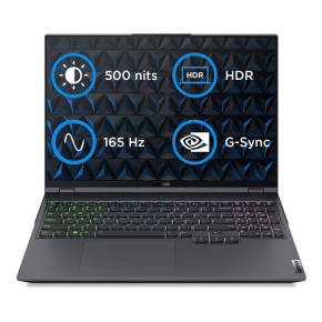 Lenovo Legion 5 Pro 16ACH6H Ryzen5 5600H 16GB 512GB-SSD 16"WQXGA IPS AG RTX3060-6GB Win11Home Storm Grey