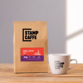 Káva Stamp Caffé - Addis Ababa; Odrodová káva - Etiópia zrnková 1kg