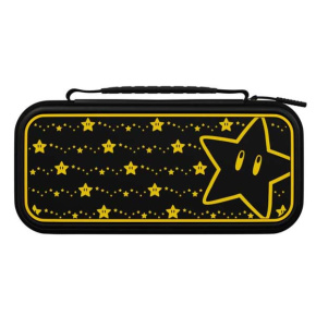 PDP Super Star Plus Glow Travel Case for Nintendo Switch, black [500-224-STGD]