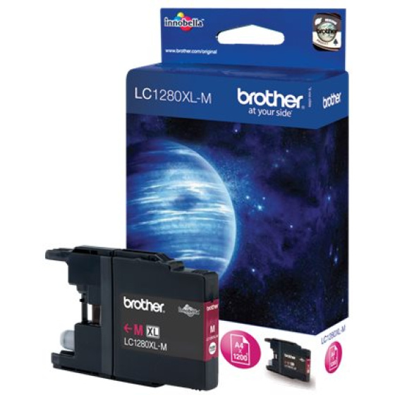 kazeta BROTHER LC-1280XL Magenta MFC-J6510DW/J6910DW (LC1280XLM)