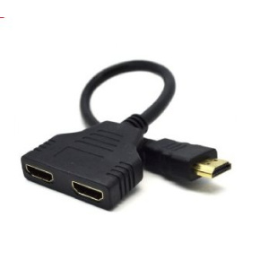 Passive HDMI dual port cable