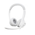 Logitech Stereo USB Headset H390 - white