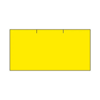 Etikety cenovkové Contact 37x19 žlté