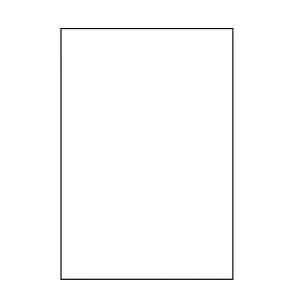 Etikety PRINT 210 x 297 biele