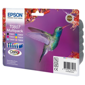 kazeta EPSON SP R265/R285/R360/RX560/RX585 multipack, 6C
