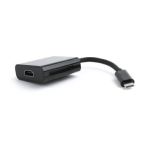 USB-C to HDMI adapter, black
