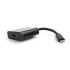 USB-C to HDMI adapter, black