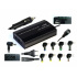 EUROCASE Universal Power adapter 100W, input AC 110-240V / CAR DC 12V, output DC 12-24V, manual