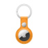 Apple AirTag Leather Key Ring - California Poppy