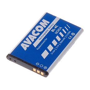 AVACOM batéria do mobilu Nokia 6300 Li-Ion 3,7 V 900mAh (náhrada BL-4C) AVACOM batéria do mobilu Nokia 6300 Li-Ion 3,7 V 900mAh (náhrada BL-4C)