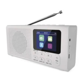 EMOS P-600W, DAB FM BLUETOOTH RÁDIO BIELA