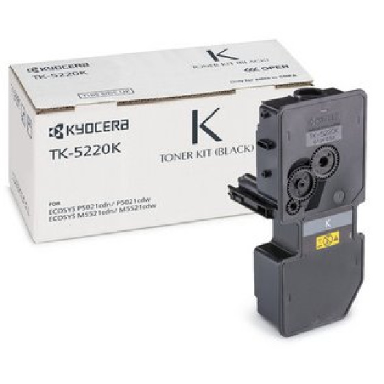 toner KYOCERA TK-5220K Black Ecosys P5021cdn/P5021cdw/M5521cdn/M5521cdw (1200 str.) (1T02R90NL1)