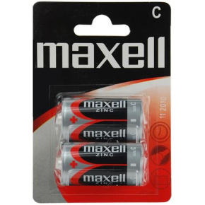 Batérie Maxell Zinc R14 (C) 2ks Blister