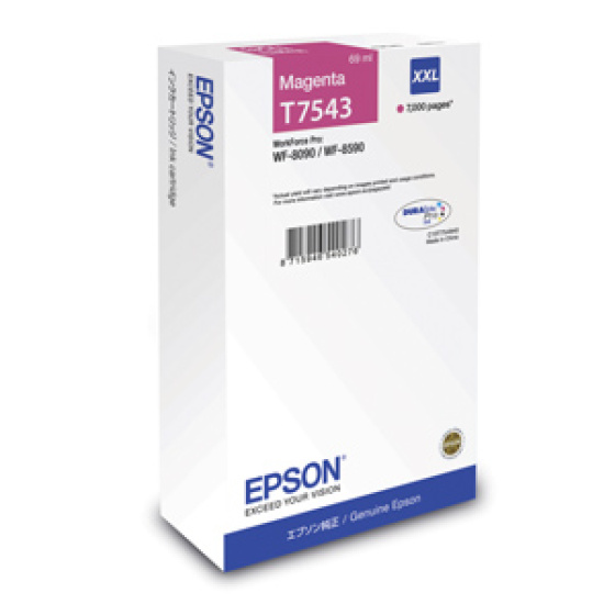 kazeta EPSON WF8000 magenta XXL (7.000 str) (C13T754340)