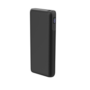 Platinet PMPB20DL202B Powerbanka 20000 mAh 65W Power Delivery, 2x USB-C, 1xUSB-A, kábel USB-C 1m, black