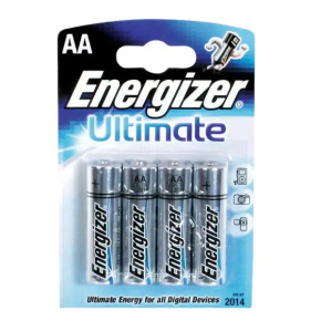 Batérie AA tužková Energizer Ultimate / 4 ks