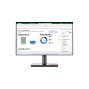 Lenovo ThinkVision P27h-30 27" 2560x1440 QHD IPS 16:9 4ms 1000:1 350cd HDMI DP LAN USBhub Pivot