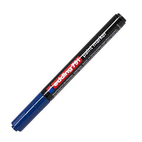 Lakový popisovač edding 791 modrý
