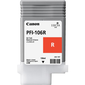 kazeta CANON PFI-106R Red pre iPF 6300/6300s/6350/6400/6450 (130ml)