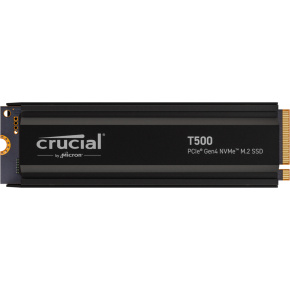 Crucial SSD T500 1TB M.2 NVMe Gen4 7300/6800 MBps with Heatsink