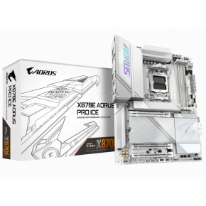 Gigabyte AORUS X870E PRO ICE, AMD X870, AM5, 4xDDR5, ATX