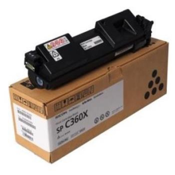 toner RICOH Typ SPC360X HC Black SP C360/C361 (10.000 str.) (408250)