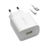 nabíjačka CENTO P101 Iphone 1USB(QC)/3A/18W biela