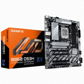 Gigabyte B860 DS3H, Intel B860, LGA1851, 4xDDR5, ATX