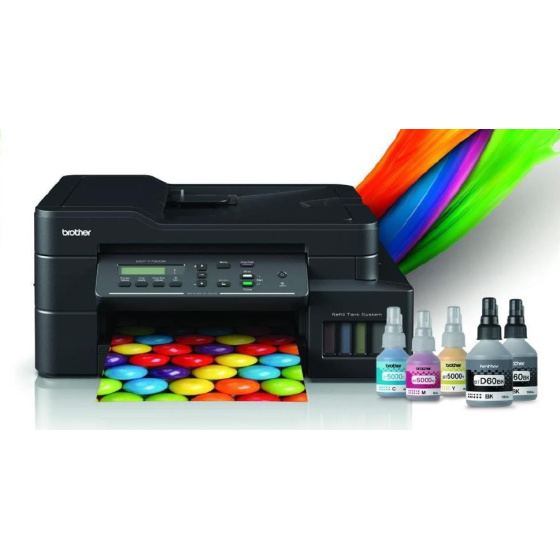 Brother DCP-T720DW, A4 Inkjet MFP, print/scan/copy, 17 strán/min, 6000x1200, USB 2.0, WiFi, ADF