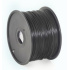 PLA plastic filament for 3D printers, 1.75 mm diameter, black