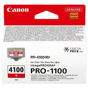 kazeta CANON PFI-4100R Red iPF PRO-1100 (80 ml)