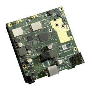 MIKROTIK RouterBOARD L11UG-5HAXD + L4 (800MHz, 256MB RAM, 1x GLAN, 1x802.11ax) deska