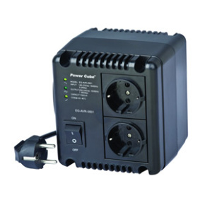 Automatic AC voltage regulator and stabilizer, LED, 220 V AC, 1000 VA