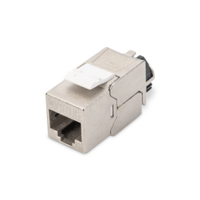 CAT 6A Keystone Jack, shielded tool free connection