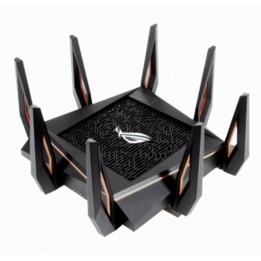 ASUS ROG Rapture GT-AXE11000 Tri-Band WiFi 6E Gaming Router, quad-core CPU, PS5 compatible, 2.5G port, mesh wifi system