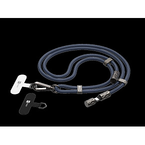 Snake Lanyard - Navy Blue