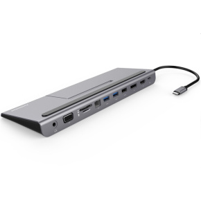 PremiumCord USB-C Full Size MST Docking station suitable for a laptop