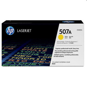 HP 507A Yellow LJ Toner Cart, 6 000 str