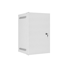 LANBERG RACKOVÁ SKRIŇA 10" PRO MONTÁŽ NA STENU 9U/280X310 PRO VLASTNÚ MONTÁŽ S KOVOVÝMI DVERAMI ŠEDÁ