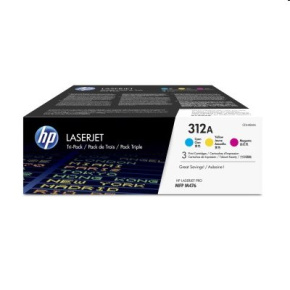 HP 312A, CMY tri pack toner pre HP LaserJet M476dn/dw/nw, 3x 2700 strán