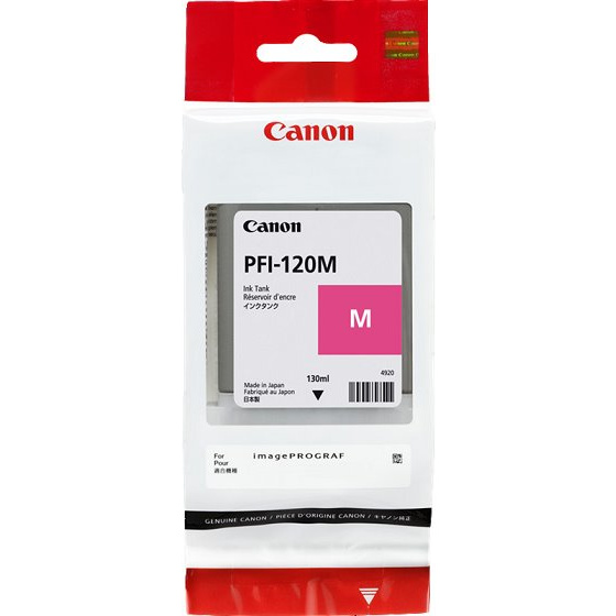 kazeta CANON PFI-120M magenta TM-200/205/300/305 (130ml) (2887C001)