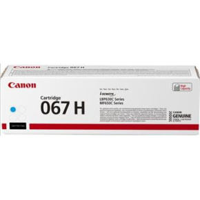 toner CANON CRG-067H cyan i-SENSYS MF651Cw/655Cdw/657Cdw, LBP631Cw/633Cdw (2.350 str.) (5105C002)