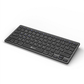 Klávesnica C-TECH KB-120S Dual mode, bezdrôtová,