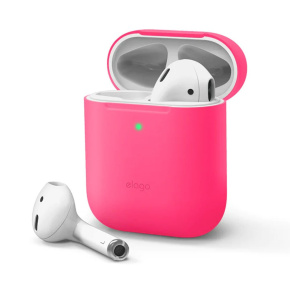 Elago Skinny Case pre Airpods 1 & 2 - Neon Hot Pink